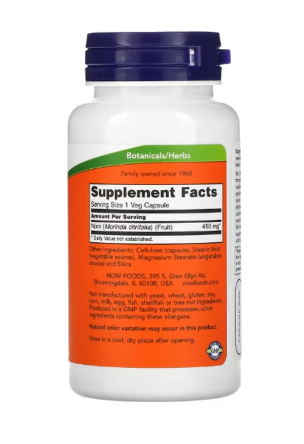 NOW Foods, Noni, 450 mg, 90 Veg Capsules
