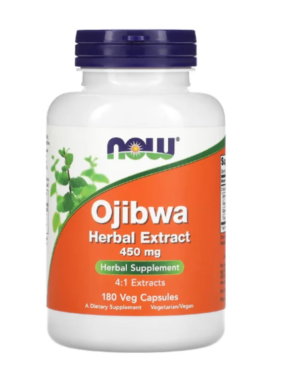 Now Foods, Ojibwa Herbal Extract, 450 mg, 180 Vcaps