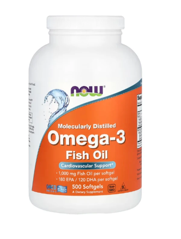 NOW Foods, Omega-3, 500 Softgels