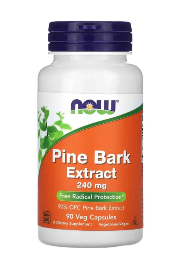 Now Foods, Pine Bark Extract, 240 mg, 90 Veggie Caps
