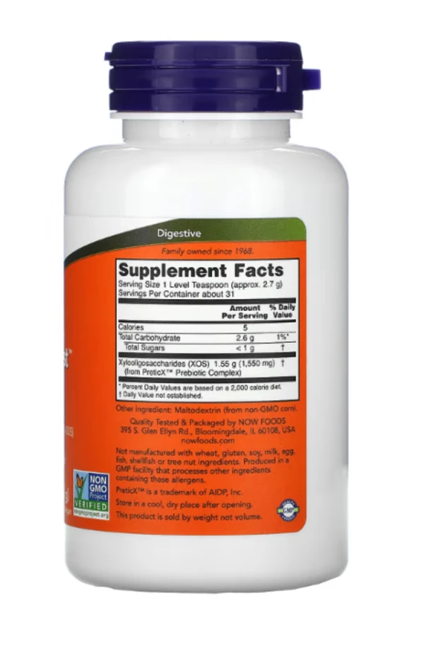 Now Foods, Prebiotic Bifido Boost Powder, 3 oz (85 g)