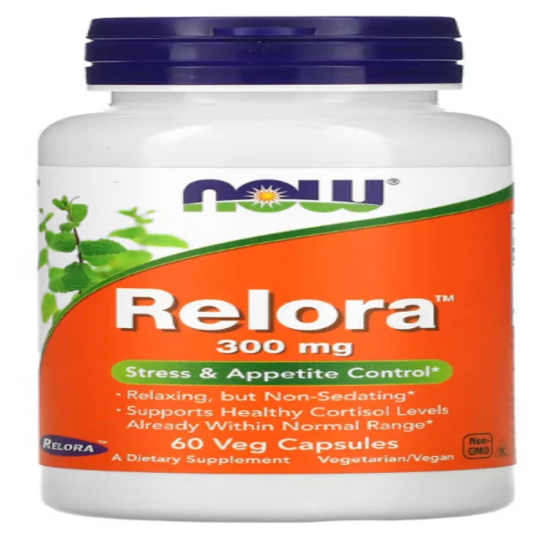NOW Foods, Relora, 300 mg, 60 Veg Capsules