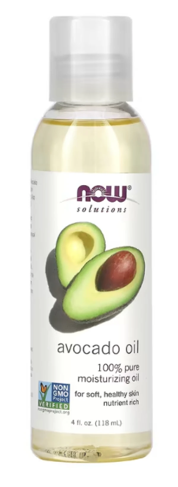 Now Foods, Solutions, Avocado Oil, 4 fl oz (118 ml)