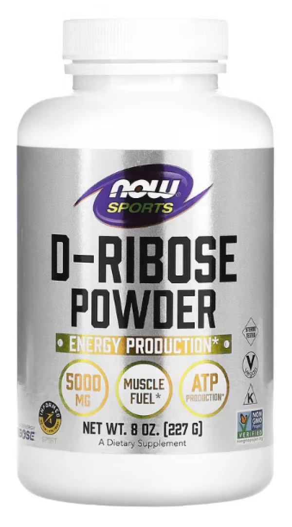 NOW Foods, Sports, D-Ribose Powder, 8 oz (227 g)