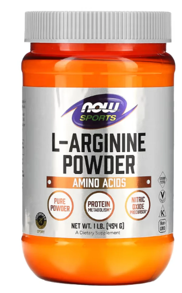 NOW Foods, Sports, L-Arginine Powder, 1 lb (454 g)