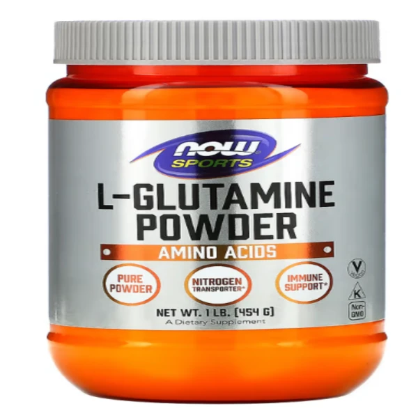 NOW Foods, Sports, L-Glutamine Powder, 1 lbs (454 g)