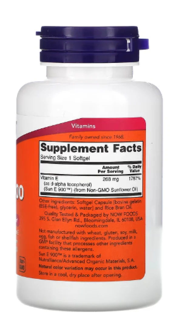 NOW Foods, Sun-E 400, 120 Softgels