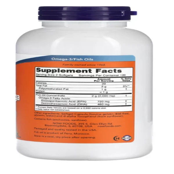 NOW Foods, Super Omega EPA, 240 Softgels