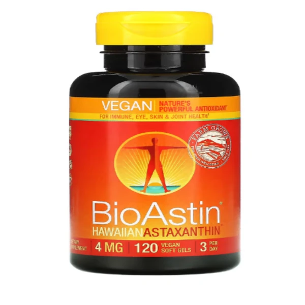 Nutrex Hawaii, BioAstin, 4 mg, 120 Vegan Soft Gels