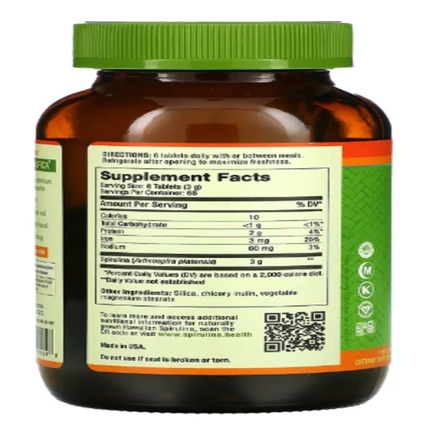 Nutrex Hawaii, Pure Hawaiian Spirulina, 400 Tablets
