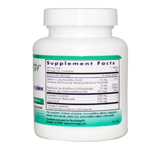 Nutricology, Glutathione Complex, 90 Tablets