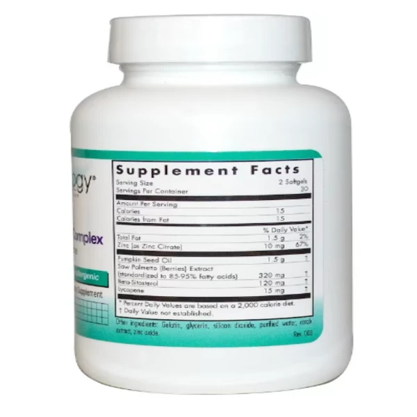 Nutricology, Saw Palmetto Complex, with Lycopene, 60 Softgels