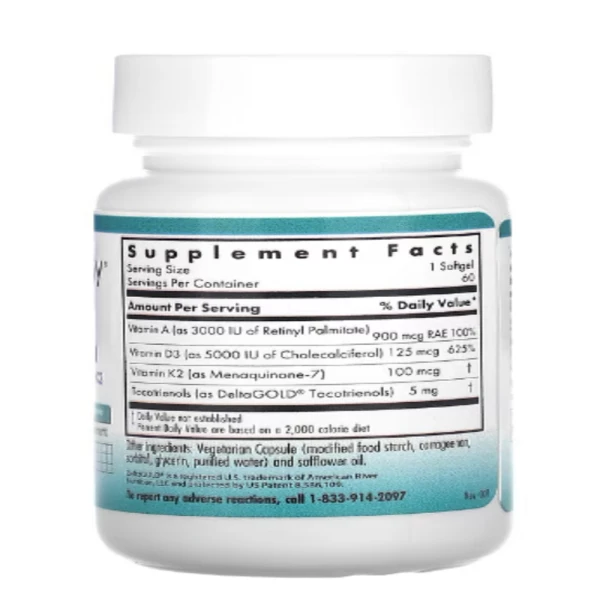 Nutricology, Vitamin D3 Complete 5000, 60 Veggie Softgels