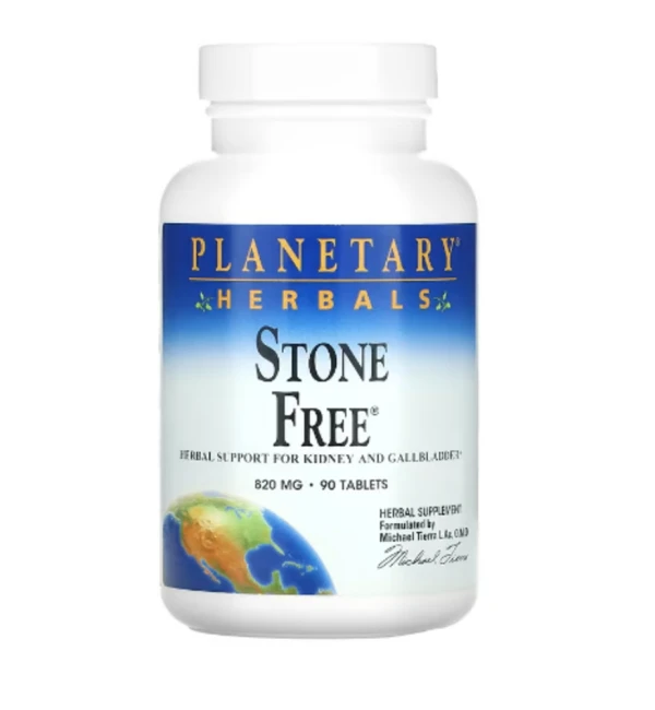 Planetary Herbals, Stone Free, 820 mg, 90 Tablets