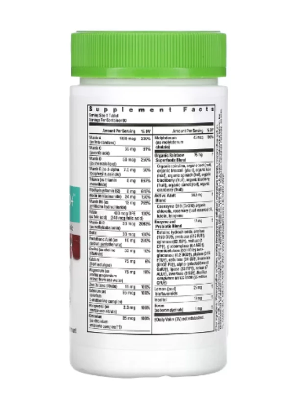 Rainbow Light Active Adult 50+ Multivitamin™ -- 90 Tablets