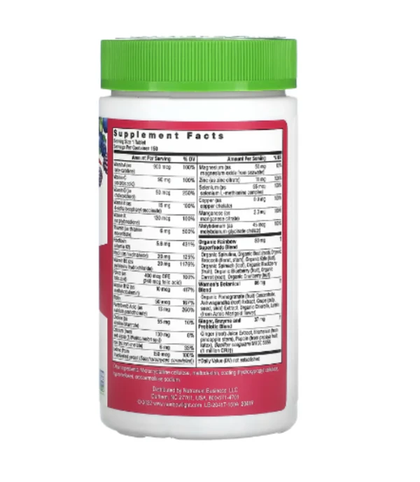 Rainbow Light, High Potency Women's One Daily Multivitamin, 150 Vegetarian Tablets
