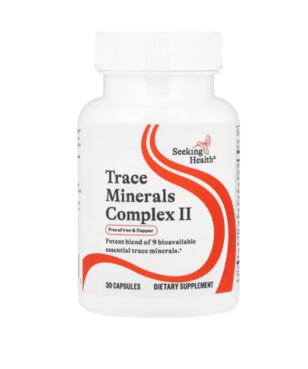 Seeking Health, Trace Minerals Complex II, 30 Capsules