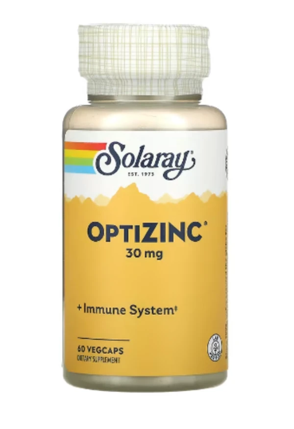 Solaray, Optizinc, 30 mg, 60 VegCaps