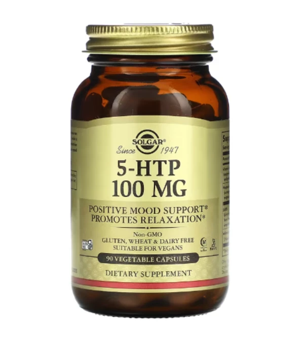Solgar, 5-HTP, 100 mg, 90 Vegetable Capsules