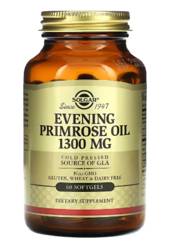 Solgar, Evening Primrose Oil, 1,300 mg, 60 Softgels