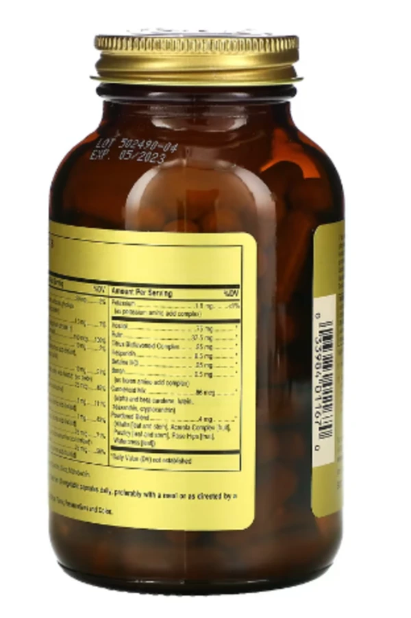 Solgar, Formula V, VM-75, Multiple Vitamins with Chelated Minerals, 120 Vegetable Capsules