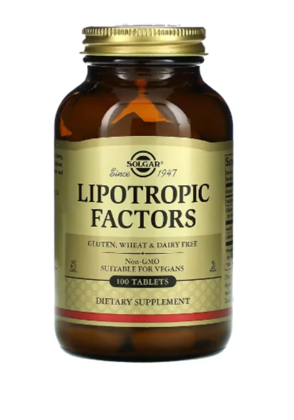 Solgar, Lipotropic Factors, 100 Tablets