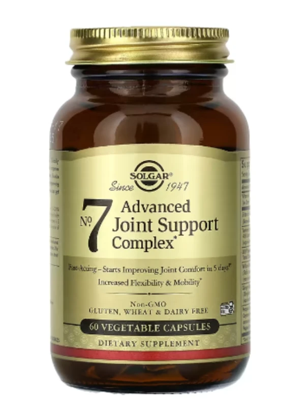 Solgar, No.7, Advanced Joint Support Complex, 60 Vegetable Capsules