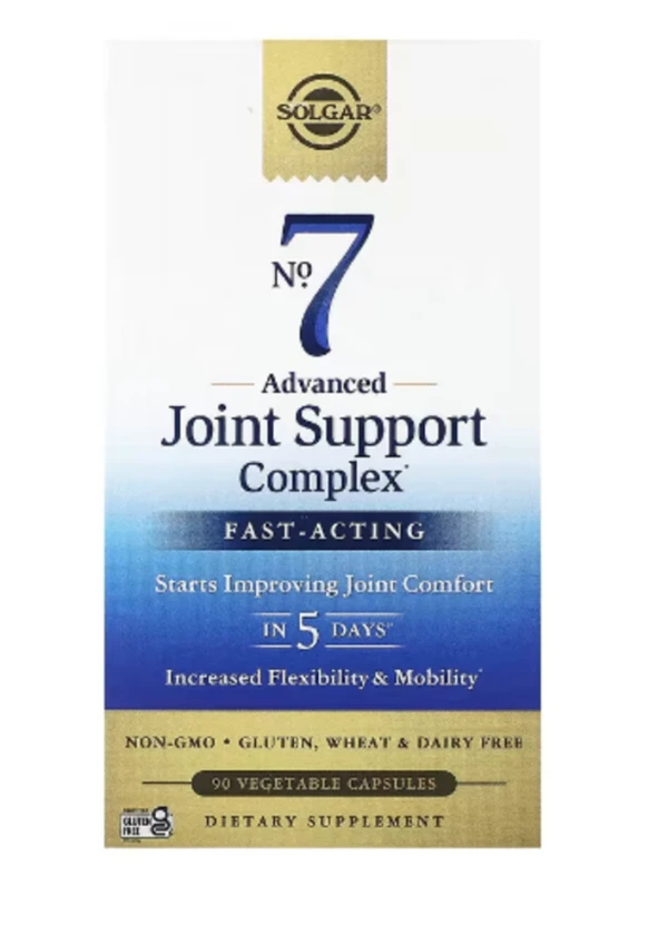 Solgar, No. 7, Advanced Joint Support Complex, 90 Vegetable Capsules