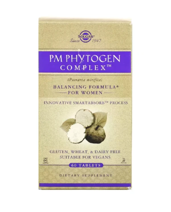 Solgar, PM PhytoGen Complex, 60 Tablets