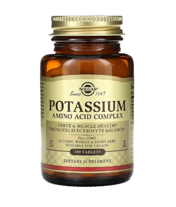 Solgar, Potassium Amino Acid Complex, 100 Tablets