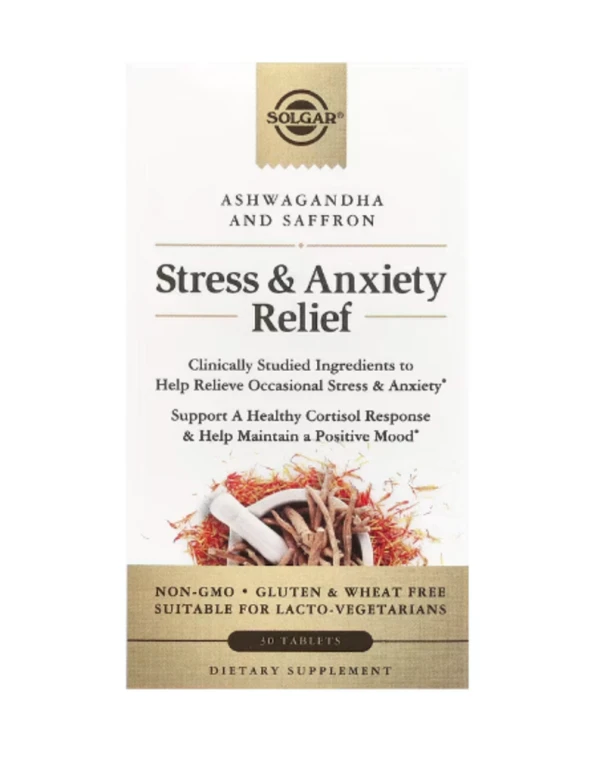 Solgar, Stress & Anxiety Relief, 30 Tablets