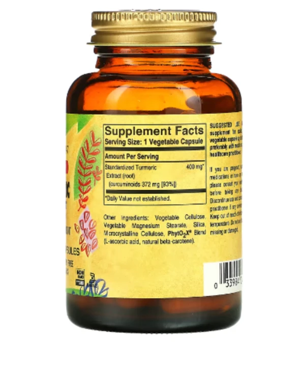 Solgar, Turmeric Root Extract, 60 Vegetable Capsules