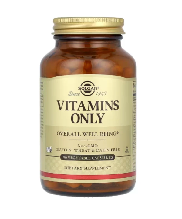 Solgar, Vitamins Only, 90 Vegetable Capsules