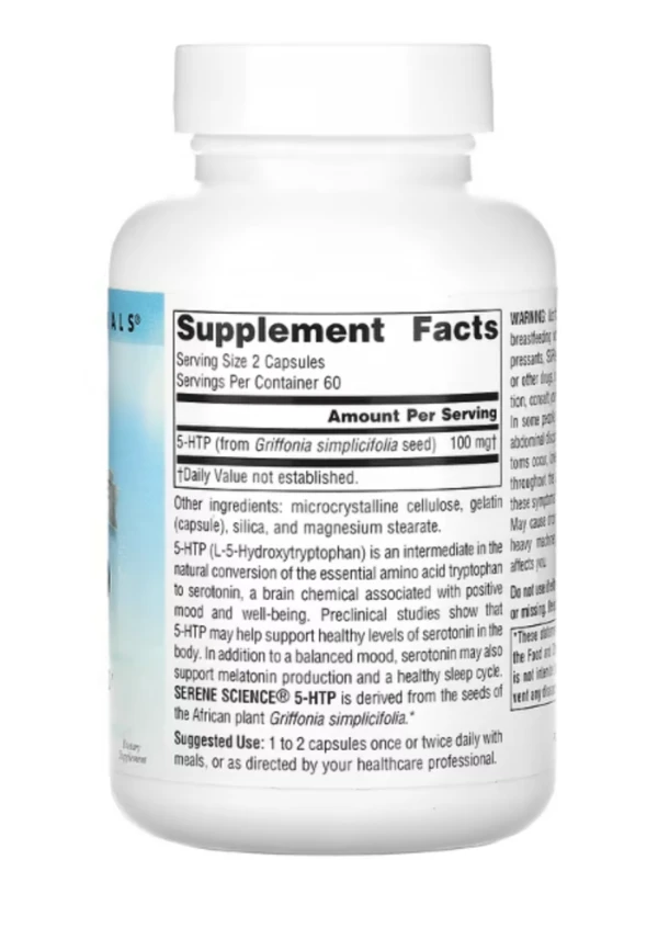Source Naturals, 5-HTP, 50 mg, 120 Capsules