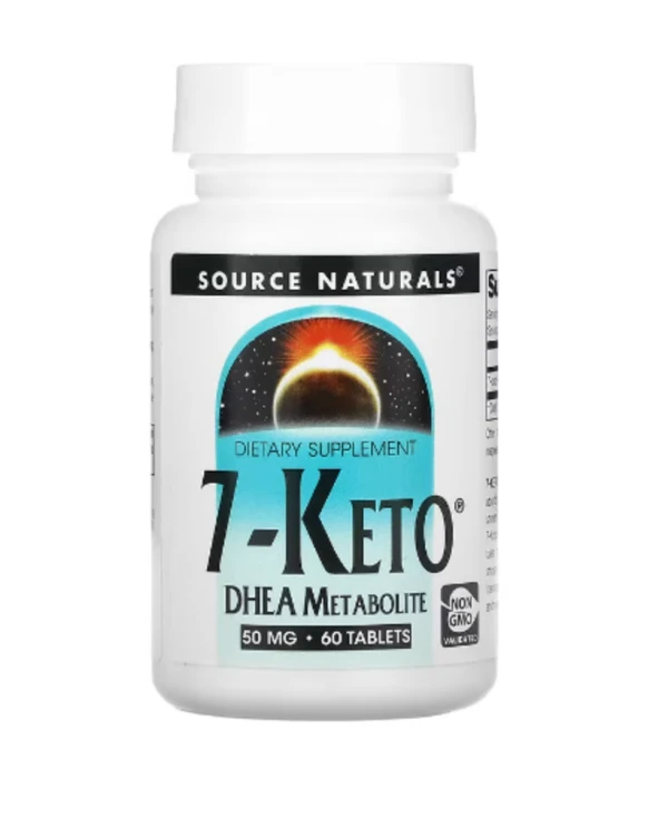 Source Naturals, 7-Keto, DHEA Metabolite, 50 mg, 60 Tablets