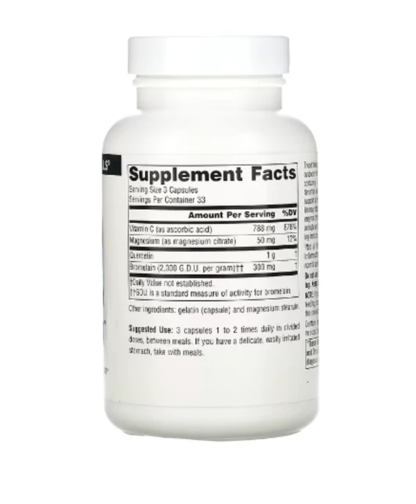 Source Naturals, Activated Quercetin, 100 Capsules