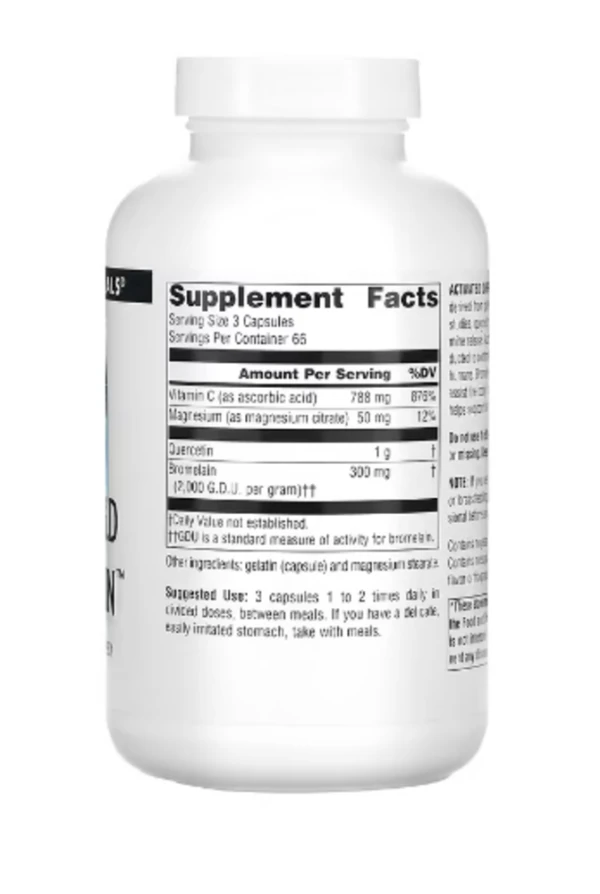 Source Naturals, Activated Quercetin, 200 Capsules