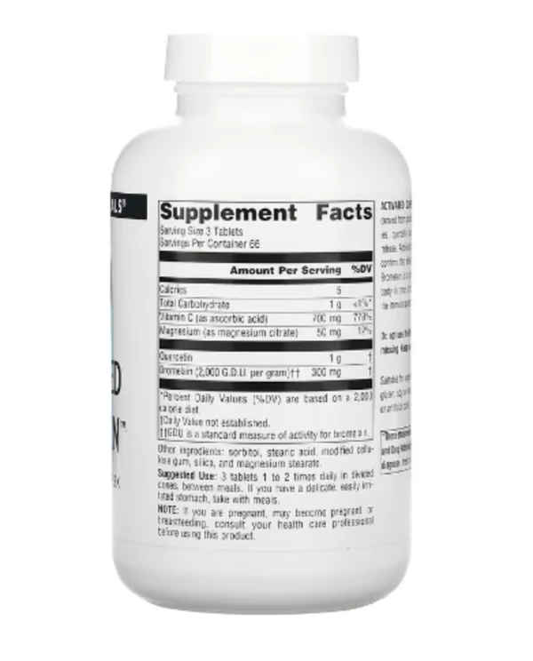 Source Naturals, Activated Quercetin, 200 Tablets