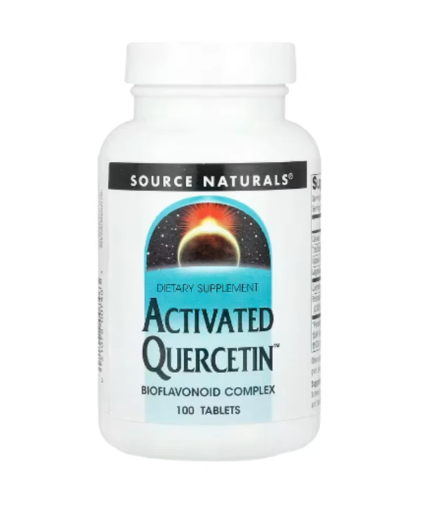 Source Naturals, Activated Quercetin™, Bioflavonoid Complex, 100 Tablets
