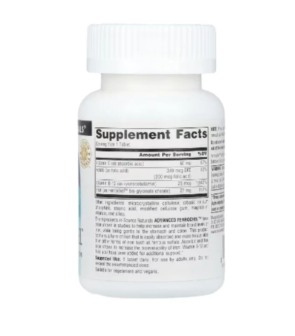 Source Naturals, Advanced Ferrochel™, 180 Tablets
