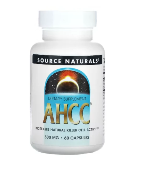 Source Naturals, AHCC, 500 mg, 60 Capsules