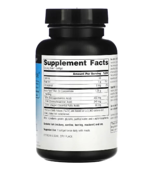 Source Naturals, Arctic Pure, Omega-3 Fish Oil, Ultra Potency, 850 mg, 60 Softgels