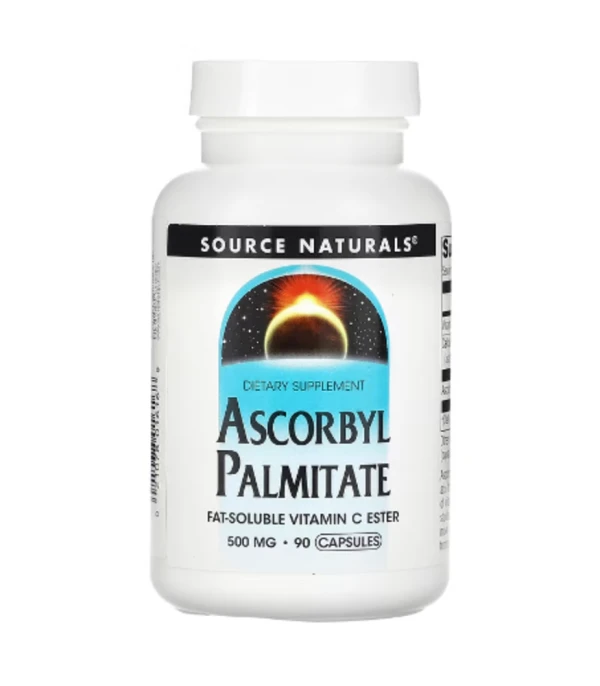 Source Naturals, Ascorbyl Palmitate, 500 mg, 90 Capsules