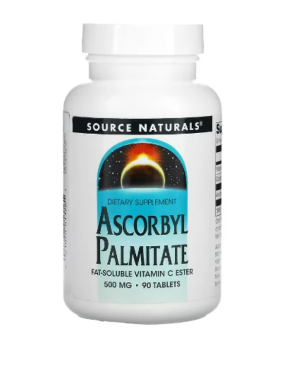 Source Naturals, Ascorbyl Palmitate, 500 mg, 90 Tablets