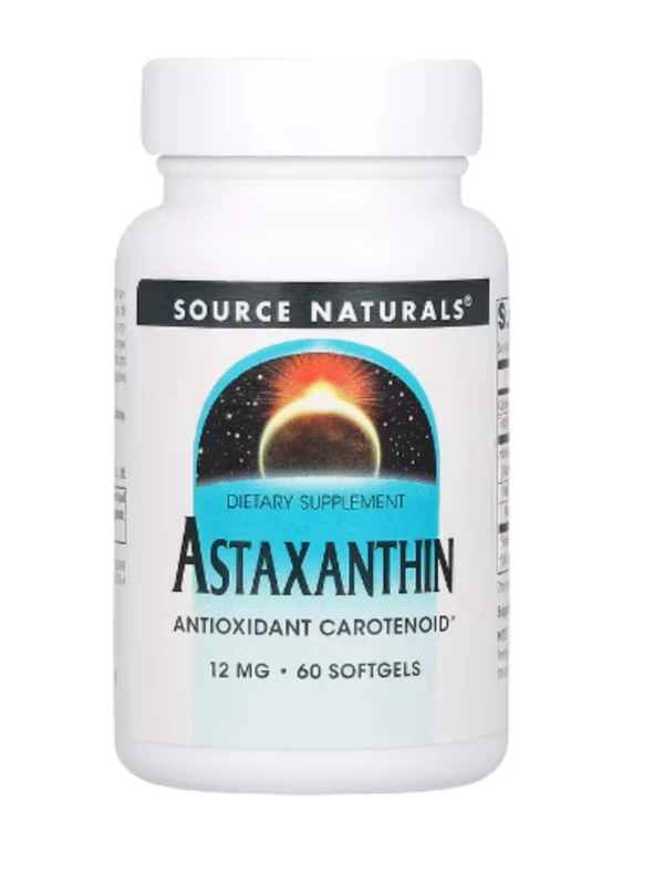 Source Naturals, Astaxanthin, 12 mg, 60 Softgels