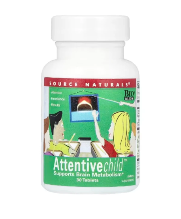 Source Naturals, Attentive Child™, 30 Tablets
