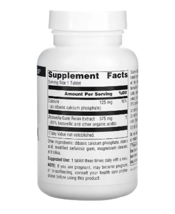 Source Naturals, Boswellia Extract, 100 Tablets