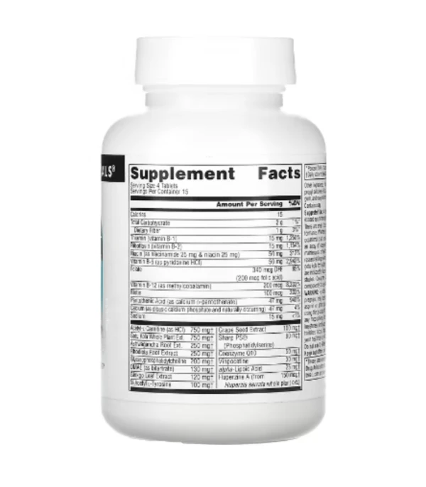 Source Naturals, Brain Charge, 60 Tablets