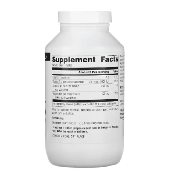 Source Naturals, Calcium & Magnesium, 300 mg, 250 Tablets