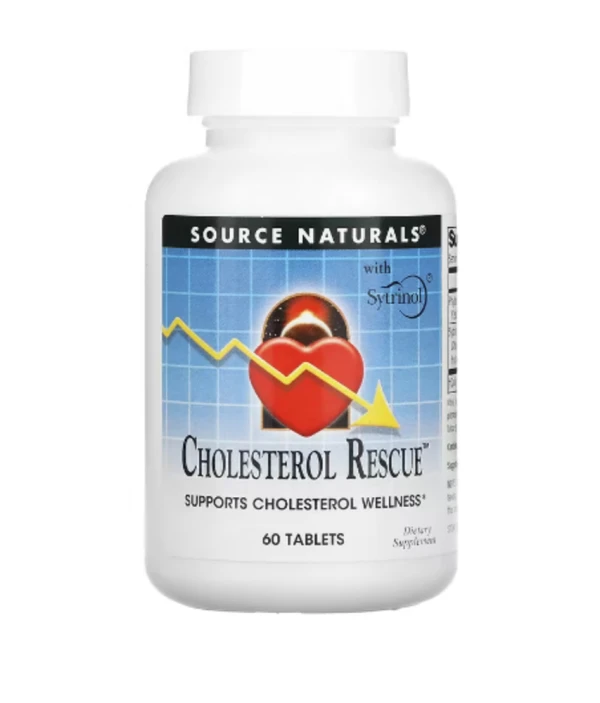 Source Naturals, Cholesterol Rescue, 60 Tablets